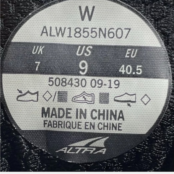 ALTRA Lone Peak All Weather Waterproof Women’s size 9 hiking boots shoes - Picture 9 of 10